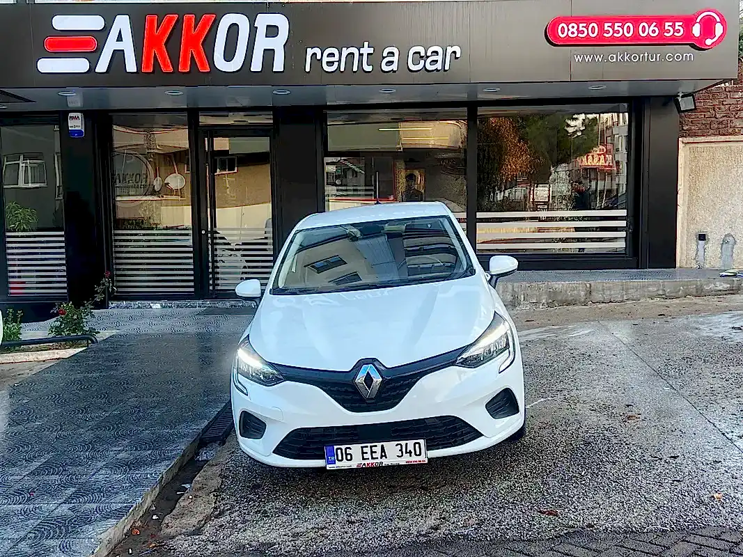RENAULT CLIO 5 BENZİNLİ OTOMATİK KİRALAMA