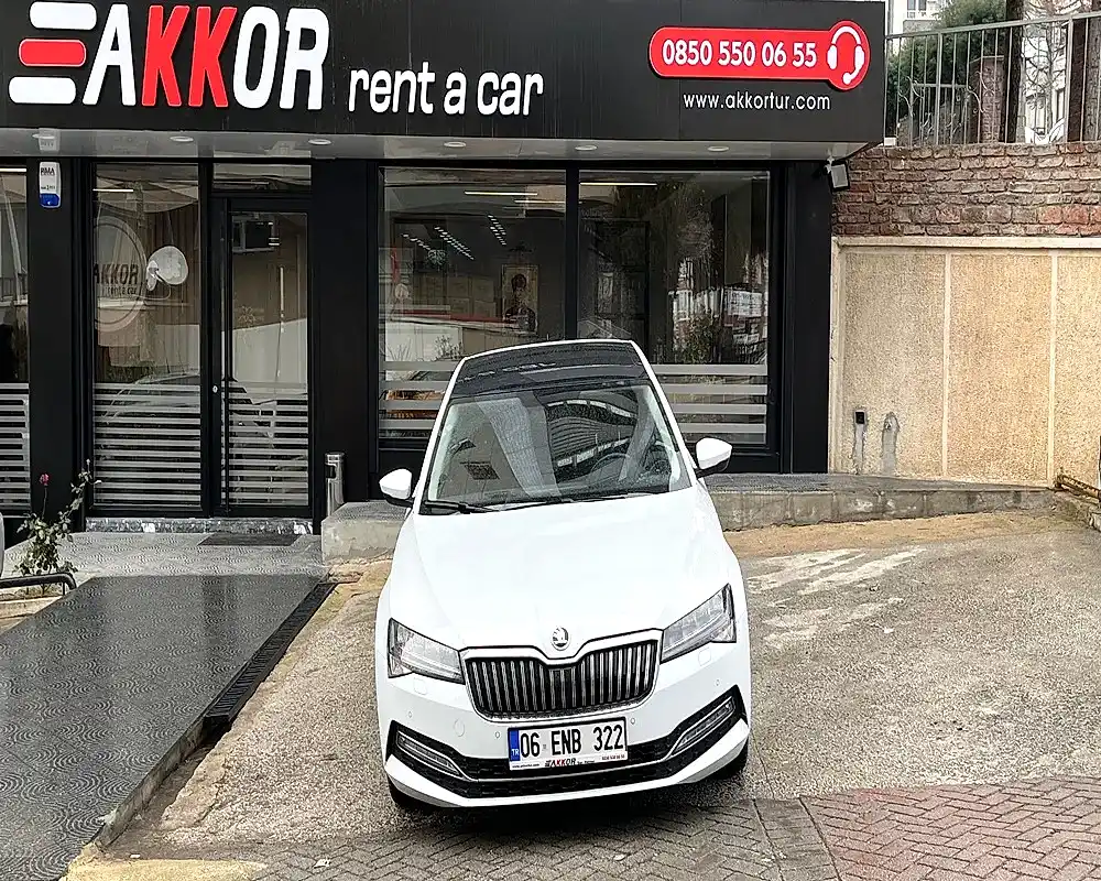 SKODA SUPER B DİZEL OTOMATİK KİRALAMA